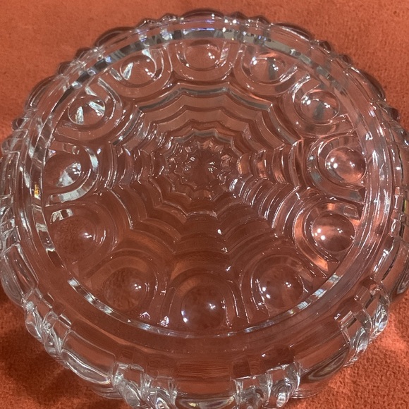 Depression Glass Clear Candy Dish lidded by Anchor Hocking … - Picture 6 of 6
